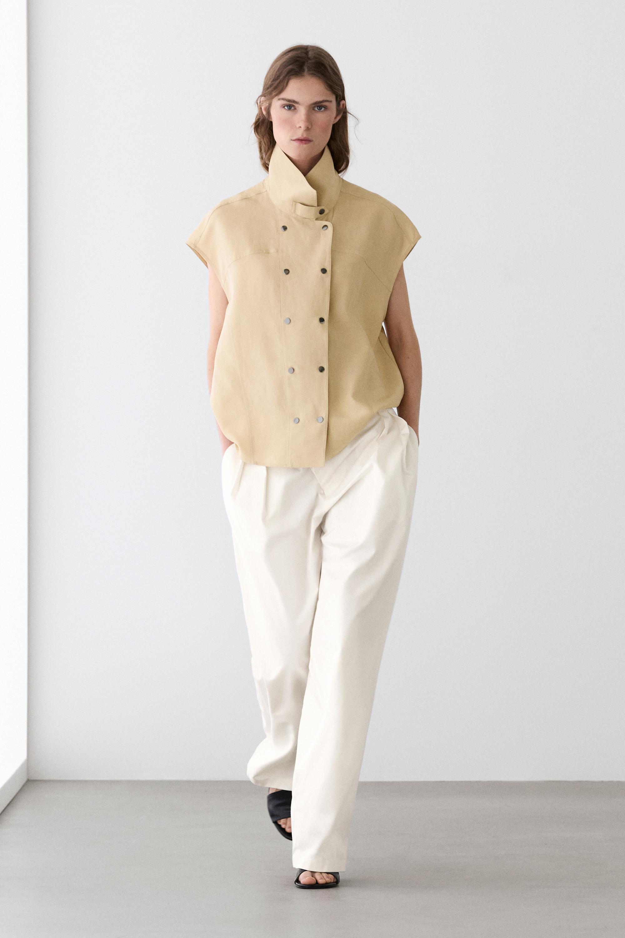Chemise manches courtes boutons-pression